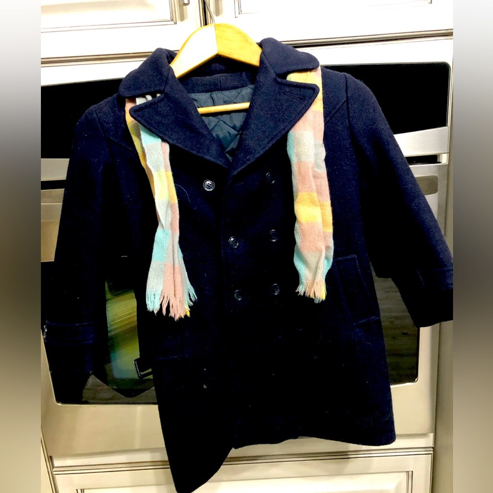 Boys Pea Coat Sz 5 - 6 Years